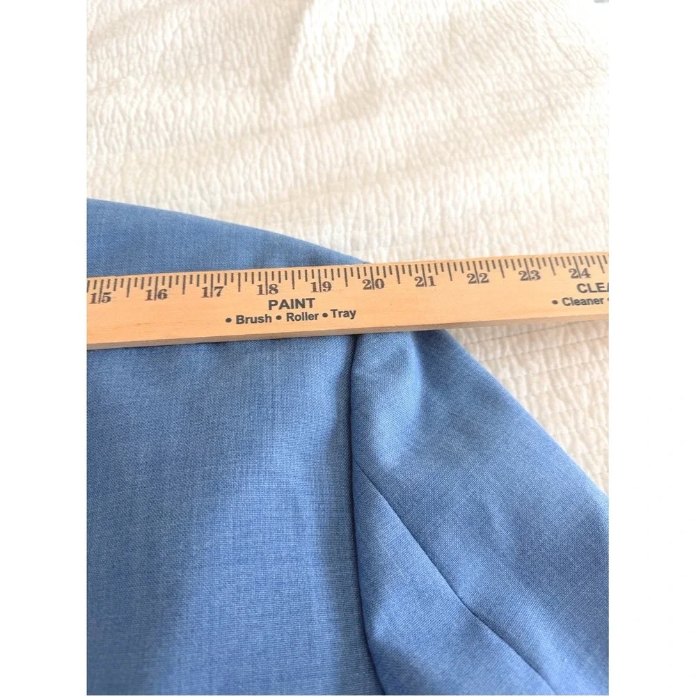 Meeting Street Mens Light Blue Two Button Blazer Sport Coat Jacket 44 Long‎